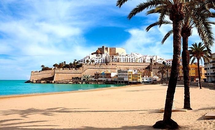 Apartmán Atico Aqua Peniscola, 1ª Linea De Playa, Parking Y Piscina Exteriér fotografie